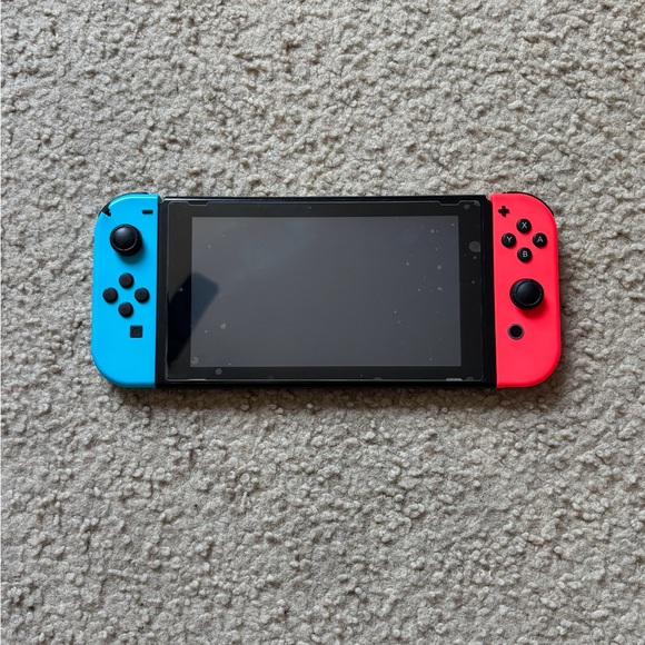 Nintendo Switch with Case and Charger
